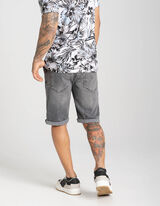 Bermuda  - Relaxed fit - grijs