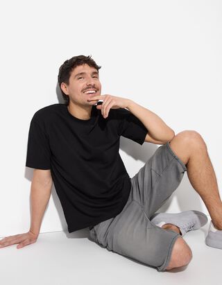 Bermuda  - Jogger Fit - grau