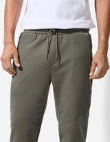 Jogginghose - einfarbig - dunkelgrün