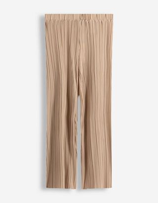 Hose - Elastischer Bund - beige