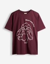 T-Shirt - Lilo & Stitch - Lila