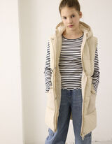 Gilet trapuntato - Regular Fit - beige