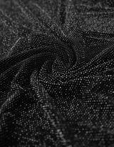 Shirt - Lurex - zwart