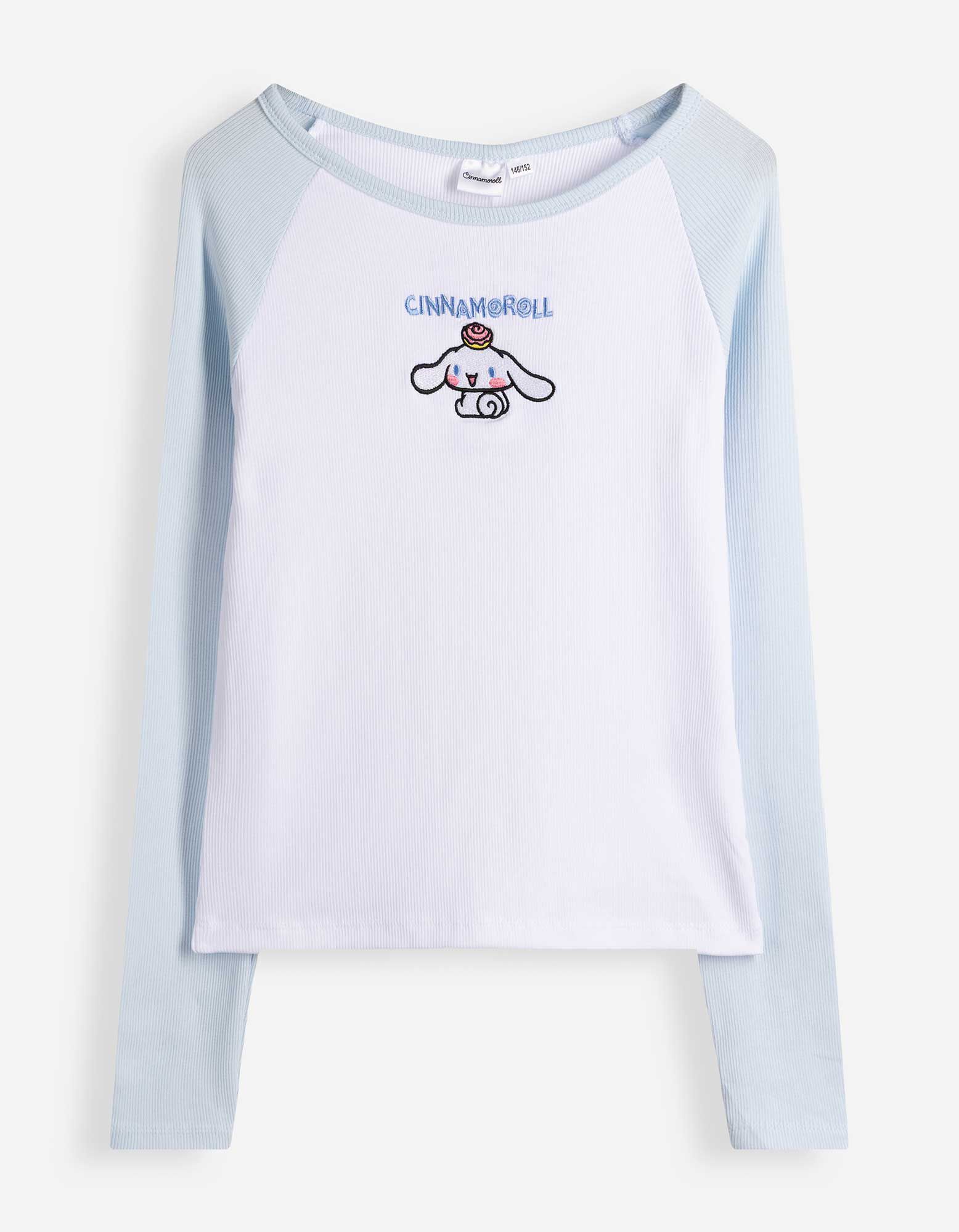 Longsleeve - Cinnamoroll - wit