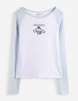 Longsleeve - Cinnamoroll - wit