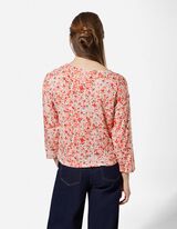 Shirt - Knotendetail - wei&szlig;