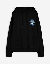 Sweatshirt - Rückenprint - schwarz