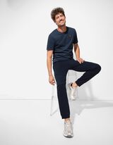 Jogginghose - einfarbig - dunkelblau