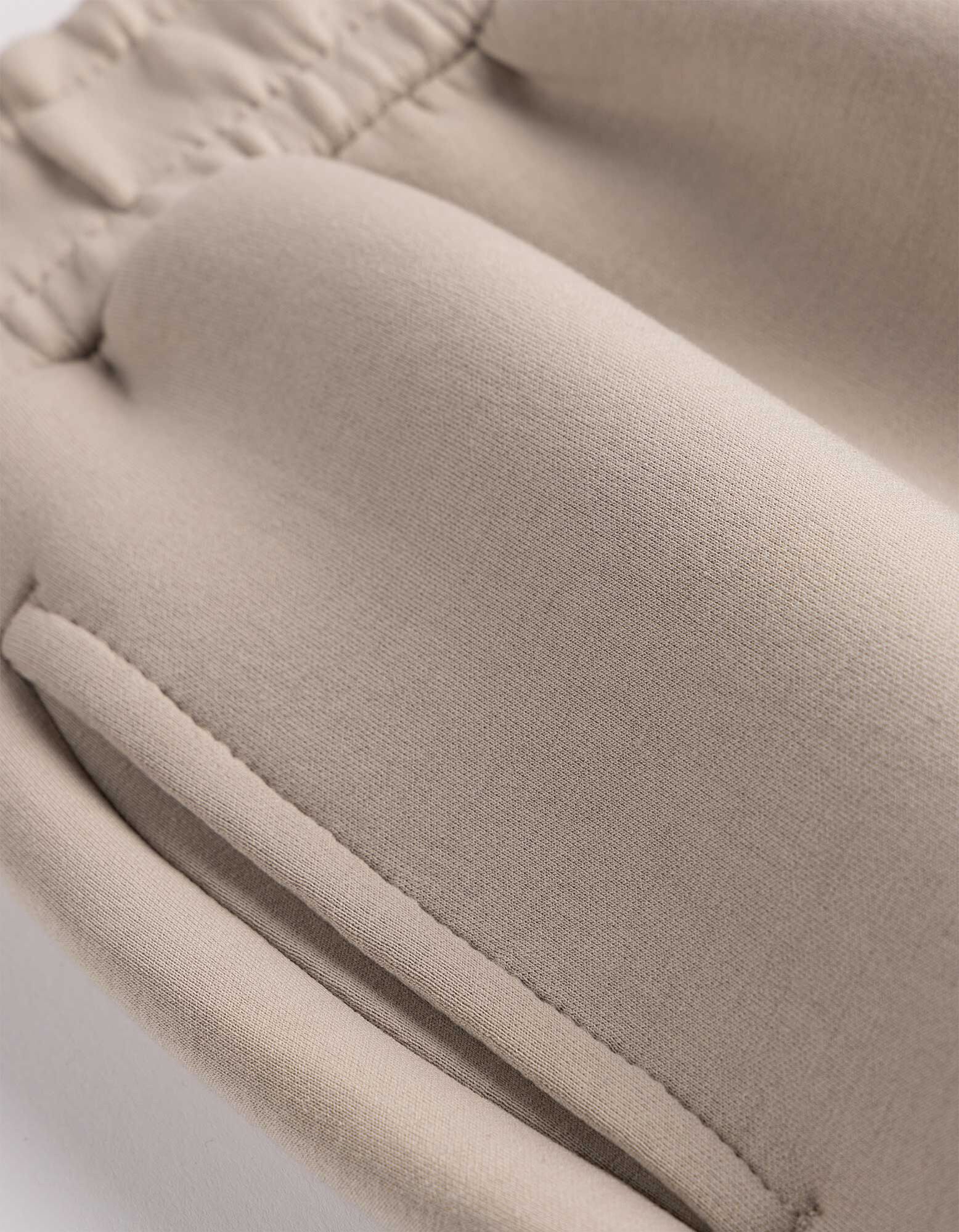 Jogginghose - Relaxed Fit - Beige