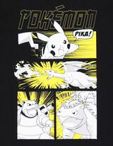 Majica kratkih rukava - Pokémon - crna
