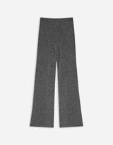 Broek - Metallic details - zwart