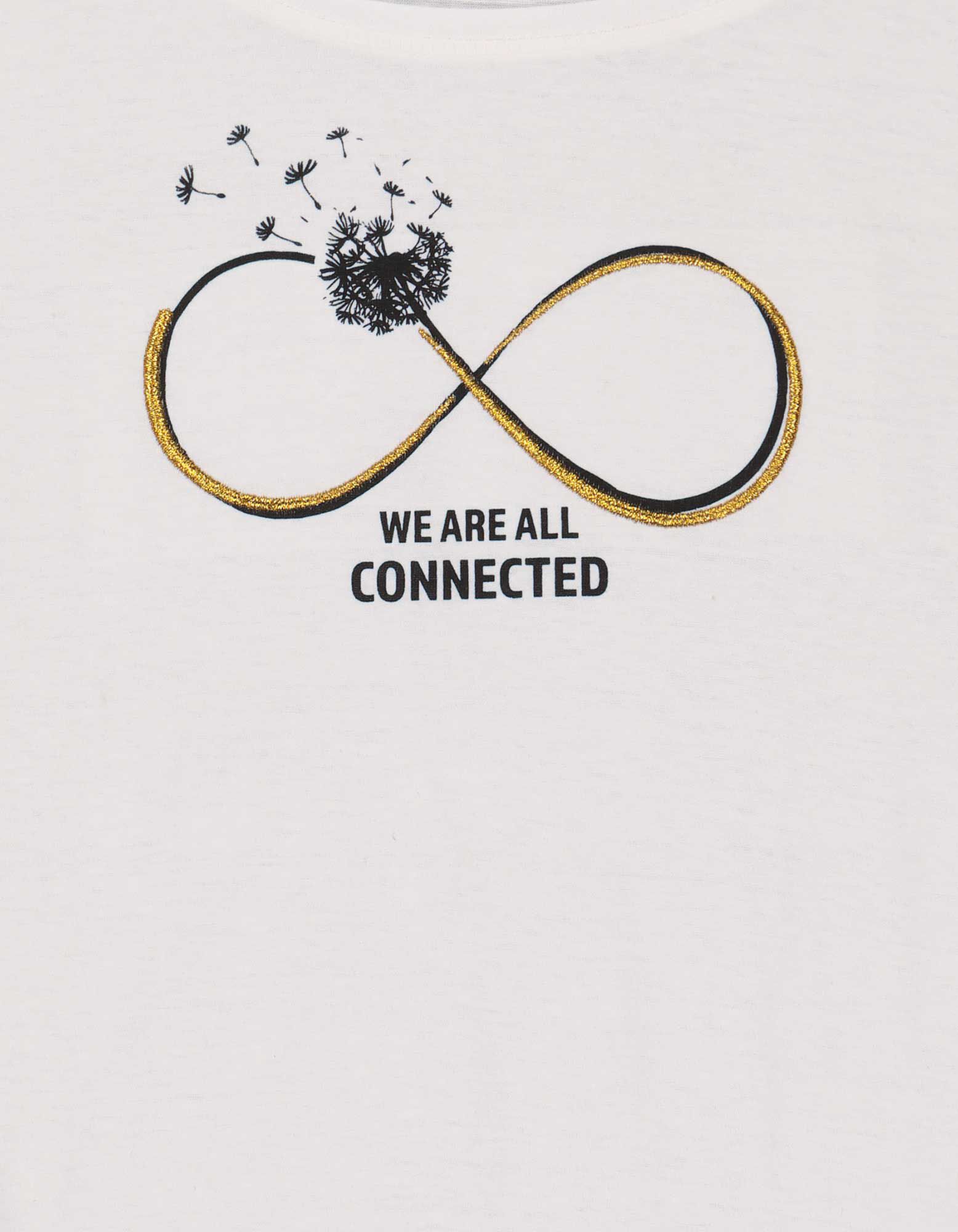 T-shirt - Imprim&eacute; - blanc