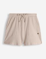 Shorts - Elastischer Bund - beige