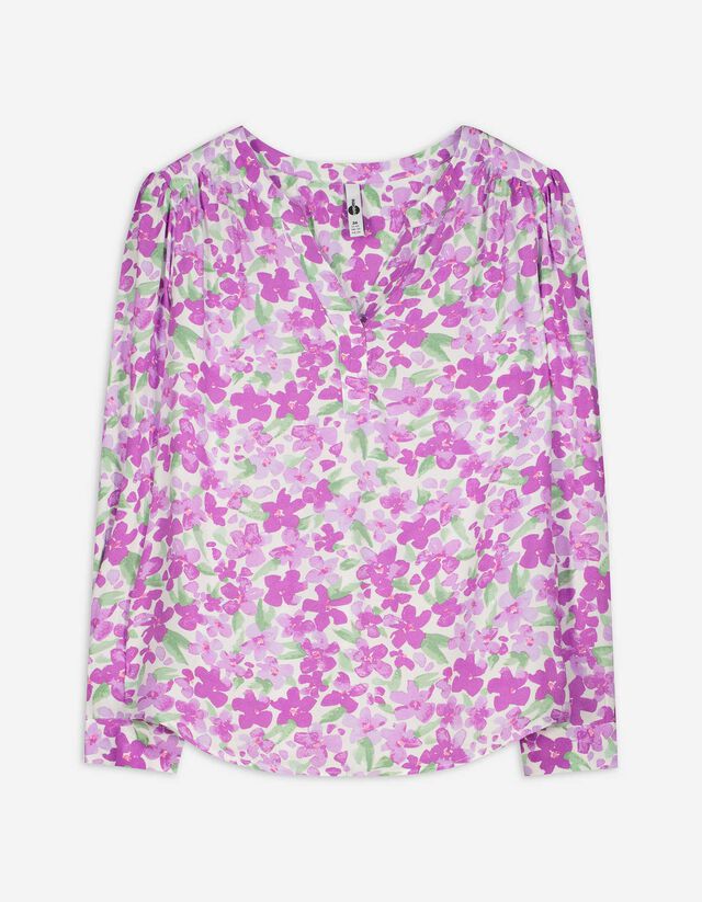 Bluza - LENZING™ ECOVERO™ - ljubicasta