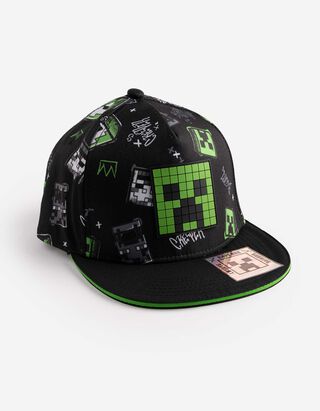 Basecap - Minecraft - schwarz