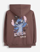 Hoodie - Lilo & Stitch - Braun