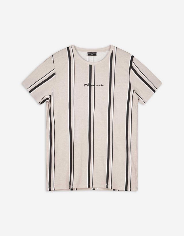 T-shirt - Ricami - beige
