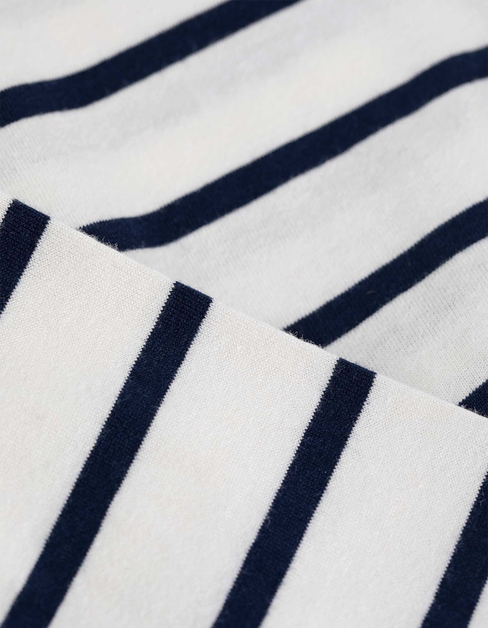 Longsleeve - Strepen - wit