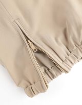 Kelnės su ki&scaron;enėmis - smelio spalvos