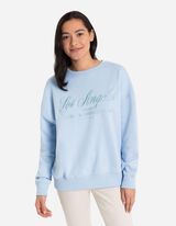 Dukserica - vezivanje - svetlo-plava