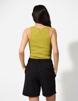 Top - Žebrová struktura - zelena