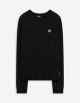 Pulovr - Úplet - cerná