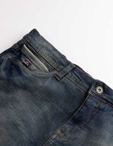 Dž&iacute;nov&eacute; &scaron;ortky - tmavě modr&yacute; denim - Tmavě modr&aacute;