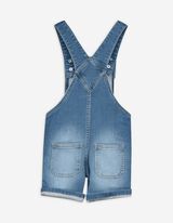 Latzhose - Stretchanteil - hellblau