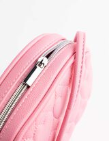 Sac &agrave; main - Motif matelass&eacute; - rose