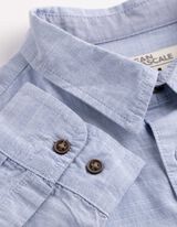 Hemd - Baumwolle - hellblau