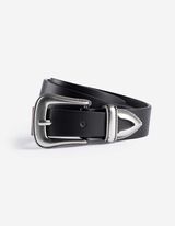 Ceinture - Similicuir - Noir