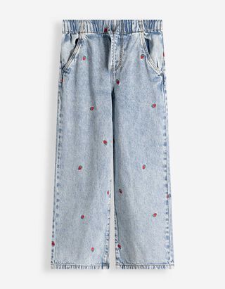 denim blu medio - celeste