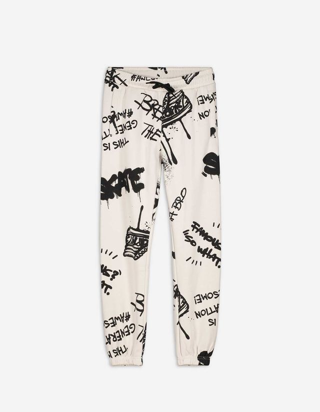 Joggingbroek - Relaxed fit - beige