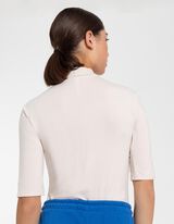 Majica - Me&scaron;avina viskoze - bela