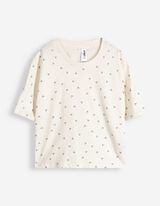 Pyjama Set aus Shirt und Shorts - 2er-Pack - bronzefarben