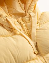 Lange Weste - Regular Fit - gelb