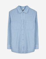 Camicia - Cotone - blu