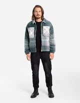 S&auml;rkjakk - Loose Fit - tumeroheline