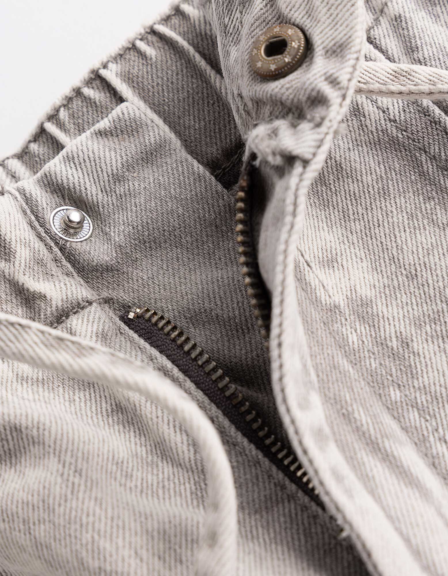 Jeans - Wide Fit - Grau