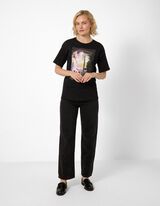 T-shirt - Wicked - Zwart