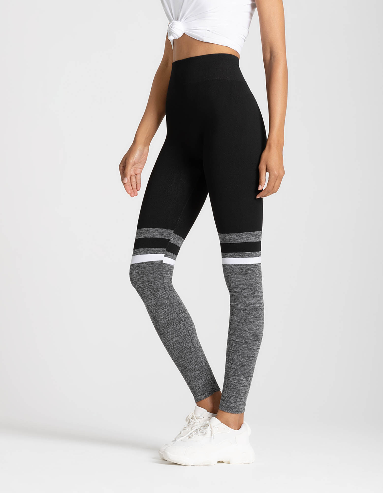Legging - Met stretch - zwart