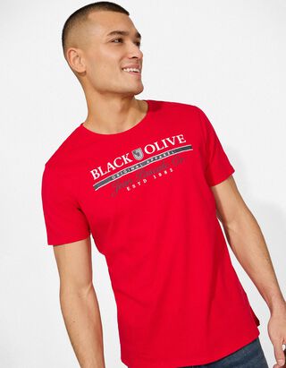 T-Shirt - Print - rot