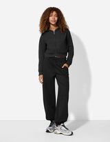 Pantaloni - Vestibilità a palloncino - nero