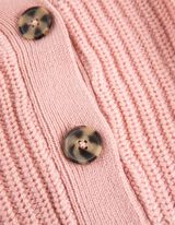 Vest - Grof breisel - roze