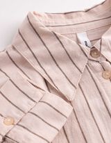 Hemd - Streifen - rosa