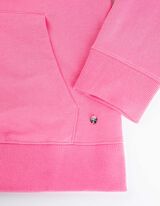 Cipz&aacute;ros meleg&iacute;tőfelső - Zsin&oacute;ros kapucni - pink