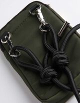 Handytasche - Nylon - dunkelgr&uuml;n