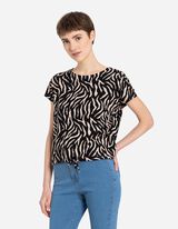 T-Shirt - Viskose-Mix