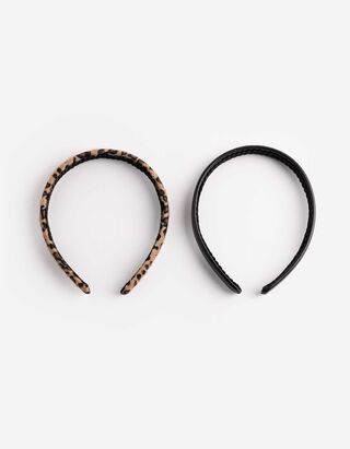 Haarschmuck - 2er-Pack - schwarz