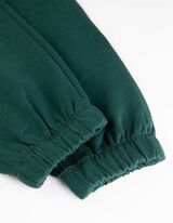 Bėgiojimo kelnės - Laisvalaikio stiliaus - tamsiai zalias